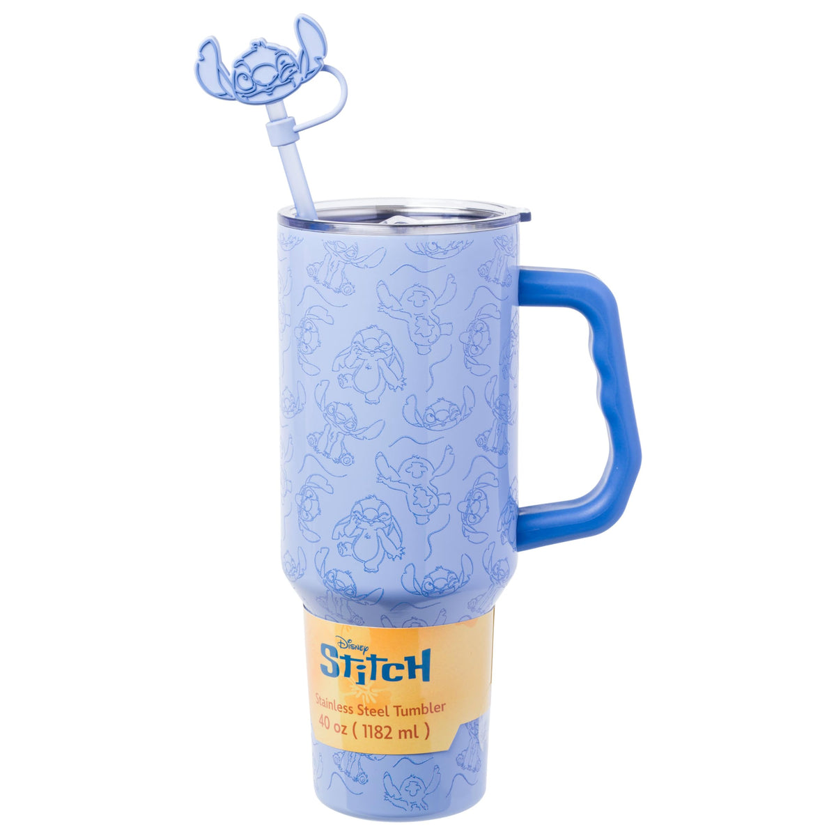 Silver Buffalo Spongebob Squarepants, Stainless Steel Tumbler, 40oz