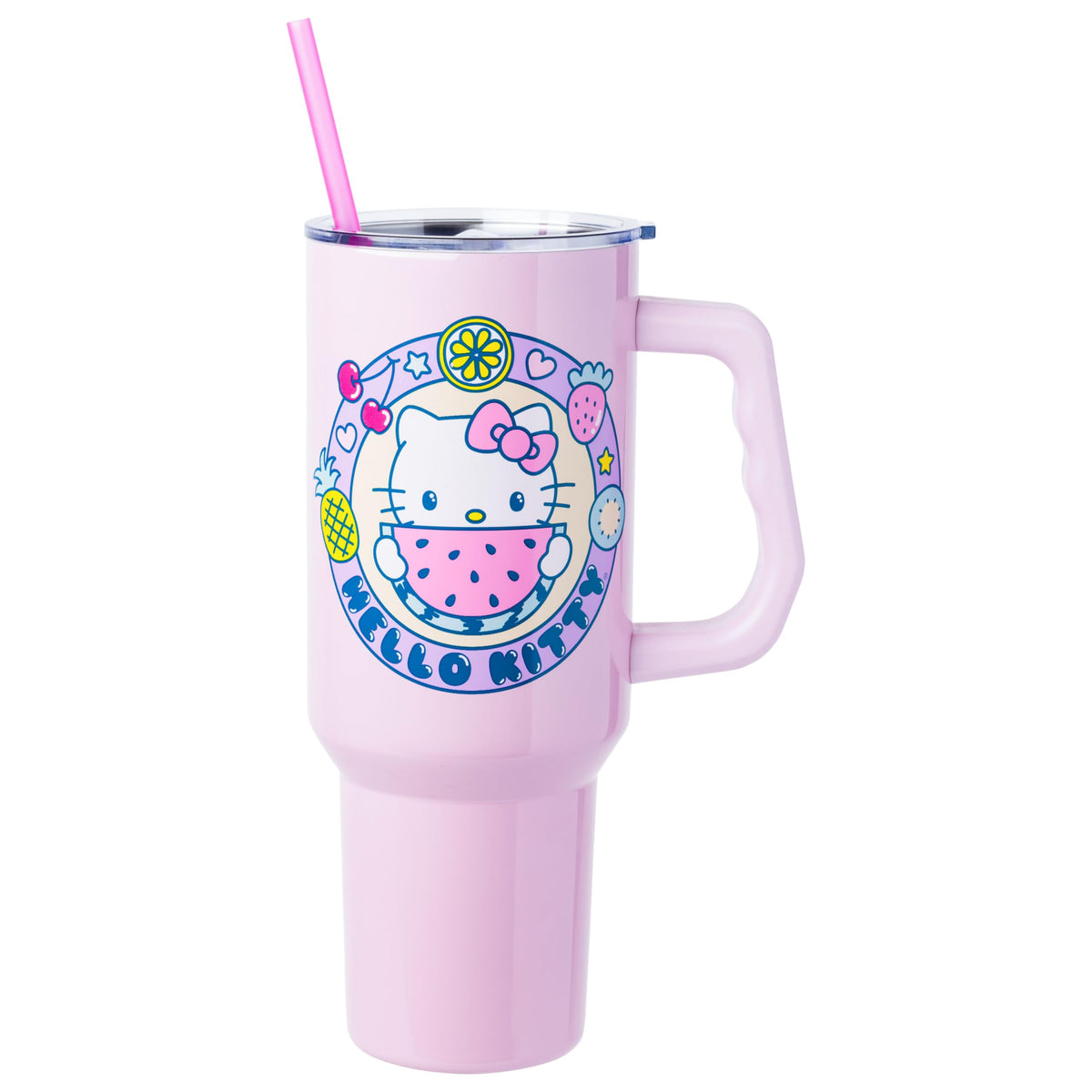 Silver Buffalo Care Bears Watercolor, Stainless Steel Tumbler, 40oz