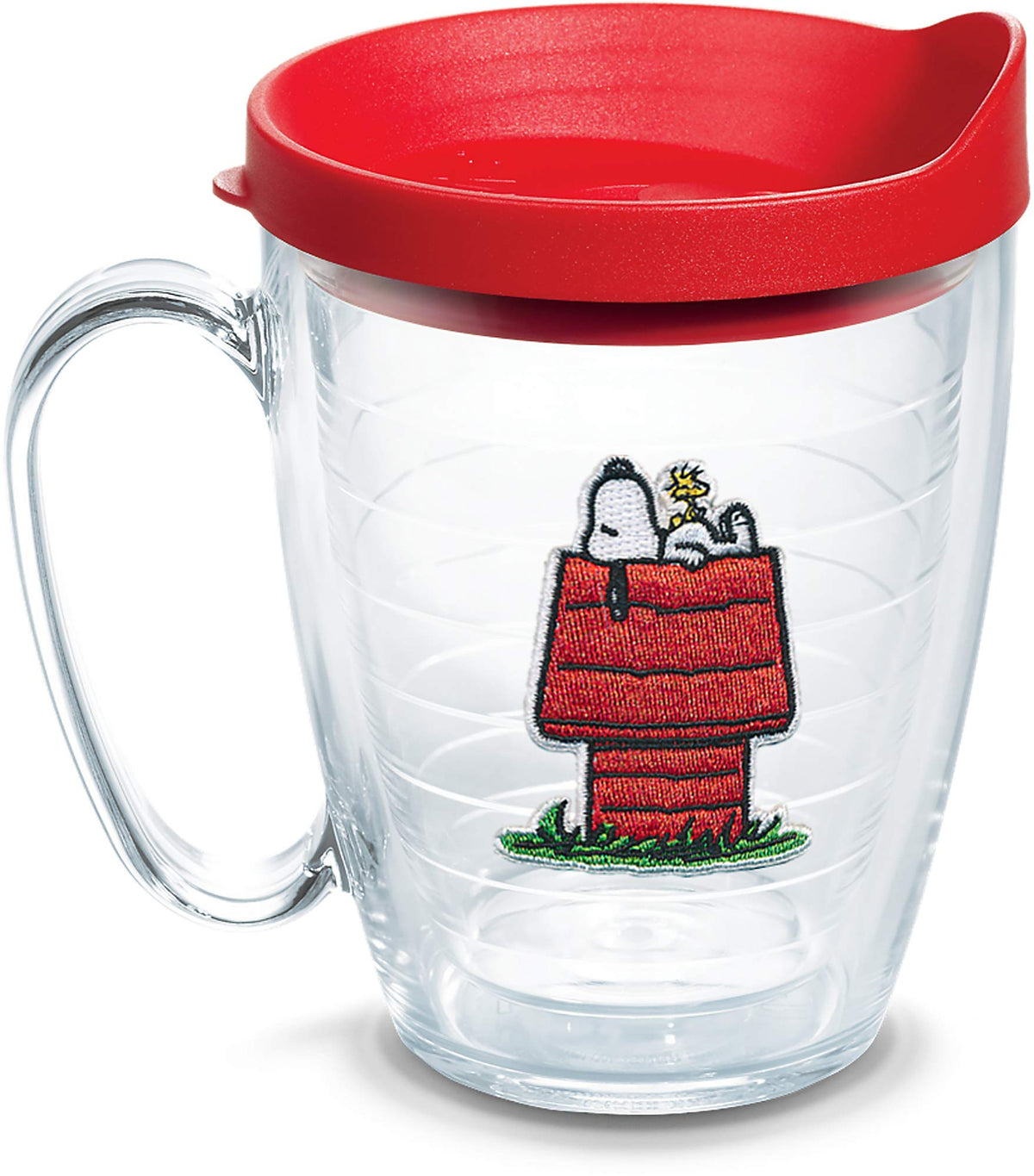 Tervis Peanuts Best Buddies Collection Snoopy Woodstock House Made in USA Double Walled Insulated Tumbler Travel Cup Keeps Drinks Cold & Hot, 16oz Mug, Felt