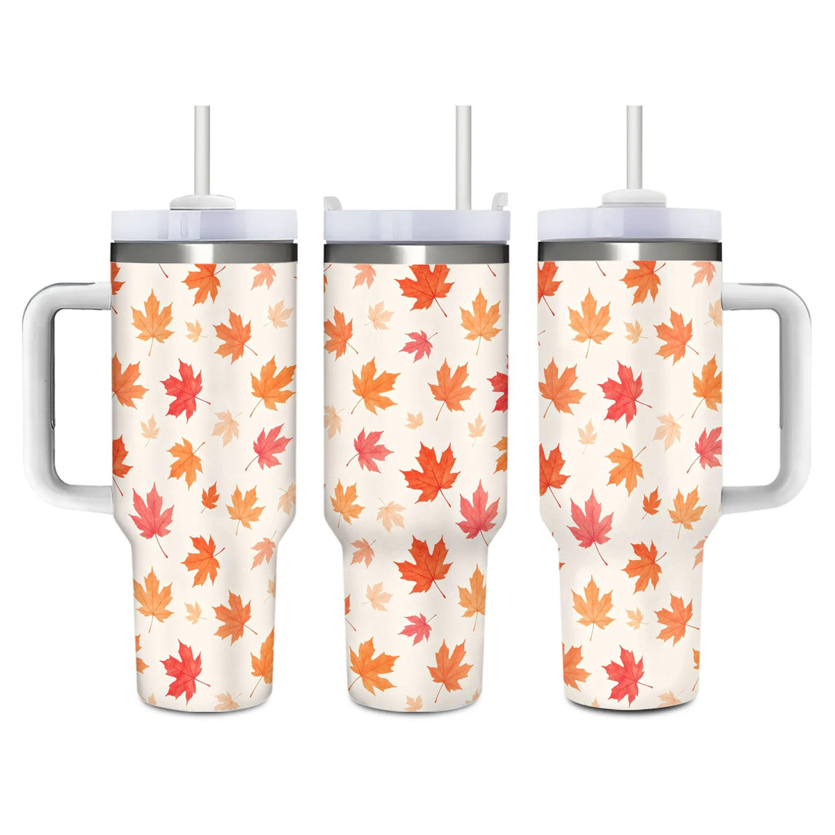 Red Ladybugs Vacuum Insulated Travel Tumbler 40 oz (1200 ml)