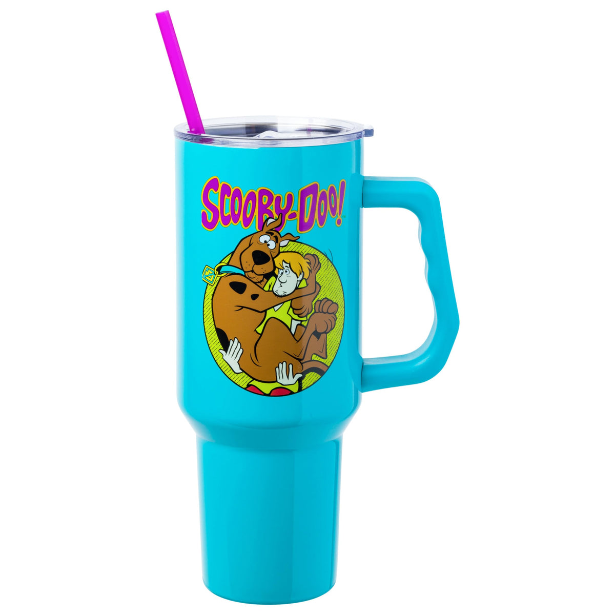 Silver Buffalo Scooby-Doo Where Are You, Stainless Steel Tumbler, 40oz