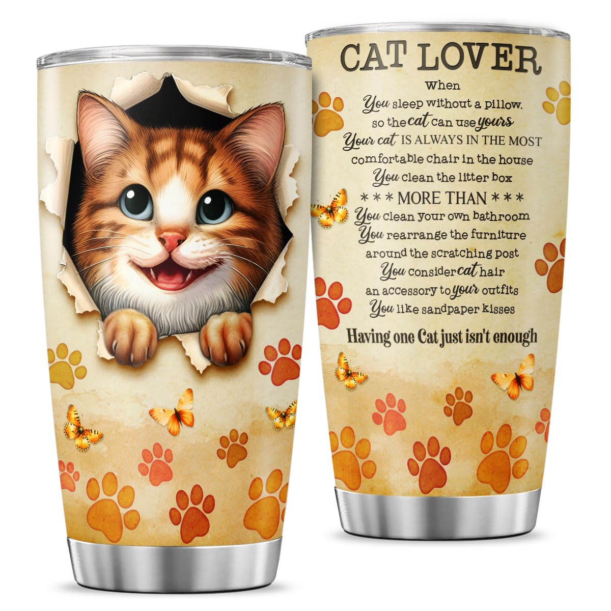 Funny Might Be Vodka Tumbler 20oz for Women, Cute Ice Cup Cartoon Design, Stainless Steel Insulated Cup for Coffee, Water, Travel, Work