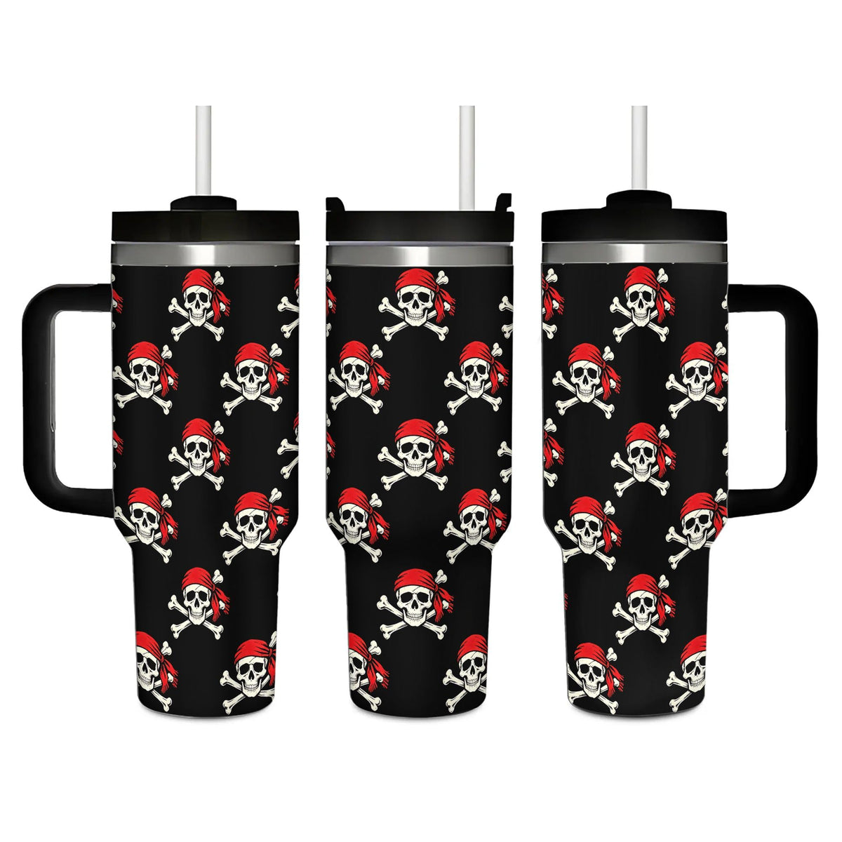 Red Ladybugs Vacuum Insulated Travel Tumbler 40 oz (1200 ml)