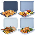 4 Pieces Basketball Serving Trays Melamine Platters