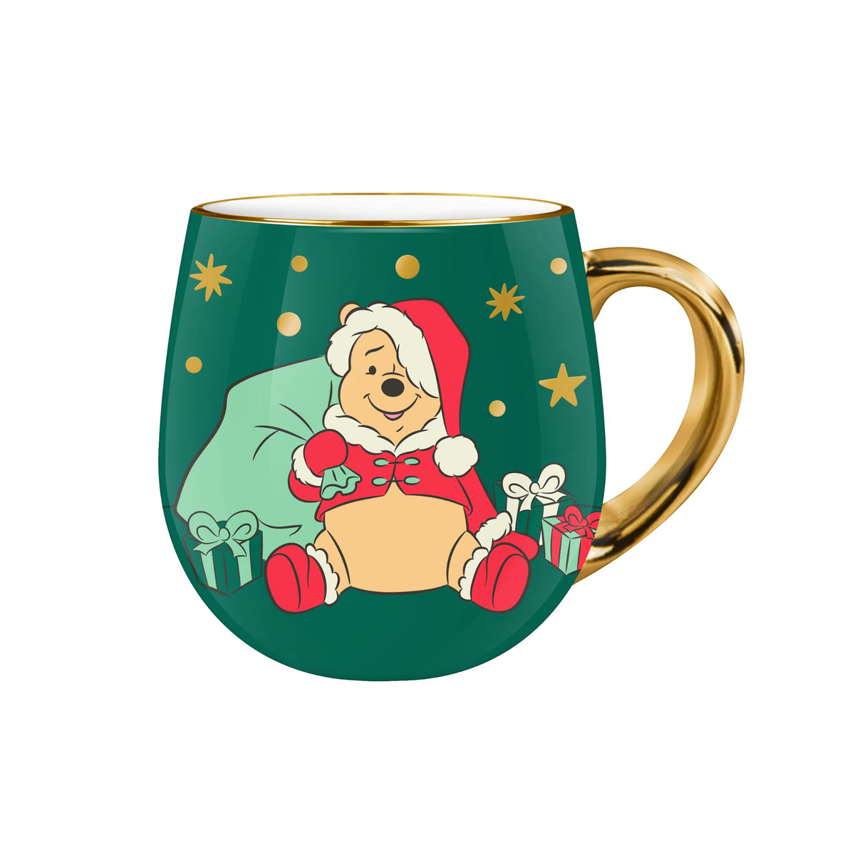Silver Buffalo Disney Winnie the Pooh Band Music, 3D Sculpted Mug, 20oz