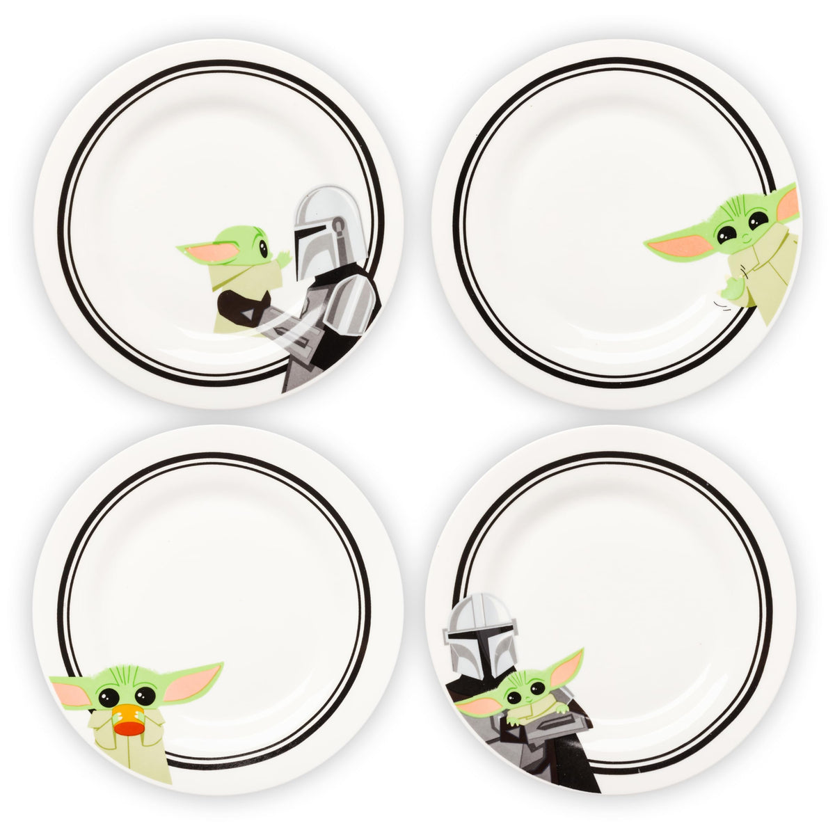 Silver Buffalo Sanrio Hello Kitty Halloween Skeleton Costume, Ceramic Plate