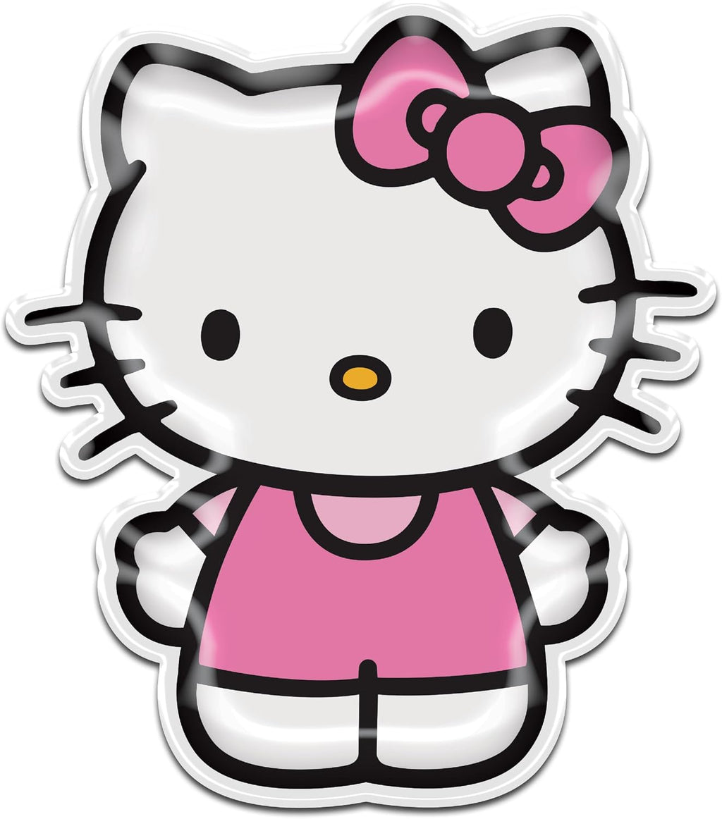 Silver Buffalo Sanrio Hello Kitty Halloween Skeleton Costume, Ceramic Plate