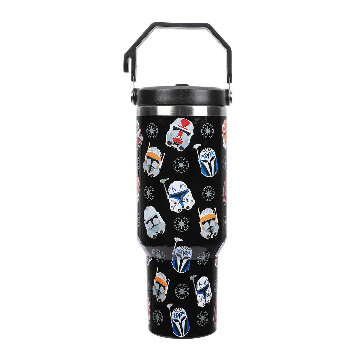 Peanuts All-Over Character Print White 40 Oz Stainless Steel Water Bottle