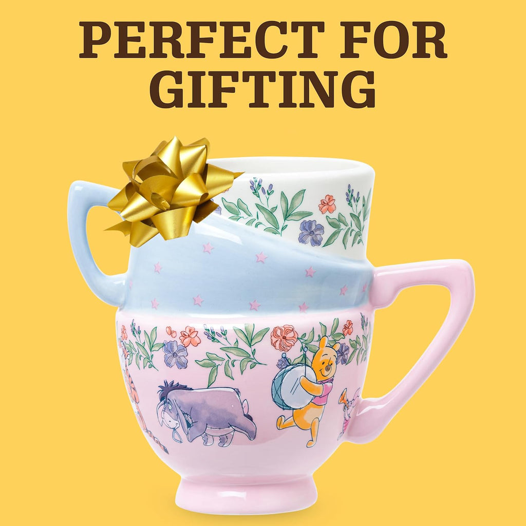Silver Buffalo Disney Winnie the Pooh Band Music, 3D Sculpted Mug, 20oz