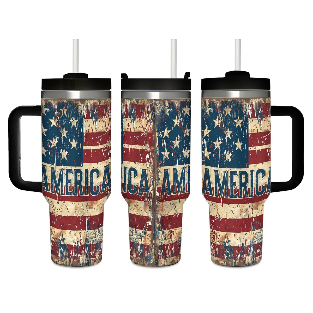Red Ladybugs Vacuum Insulated Travel Tumbler 40 oz (1200 ml)