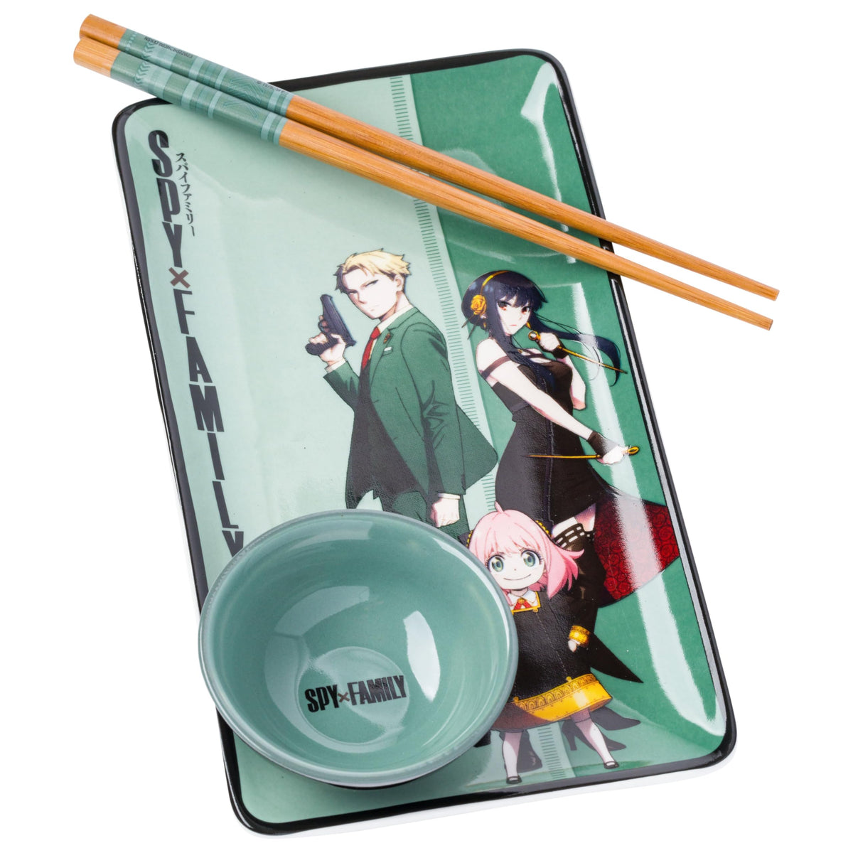 Silver Buffalo Scooby Doo Feed Me Retro, Ceramic Sushi Set