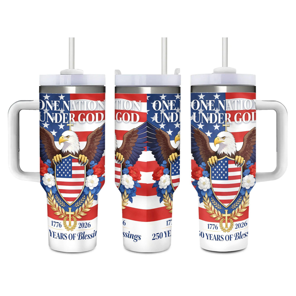 Cute Dinosaurs 40 Oz (1200 ml) Insulated Coffee Tumbler