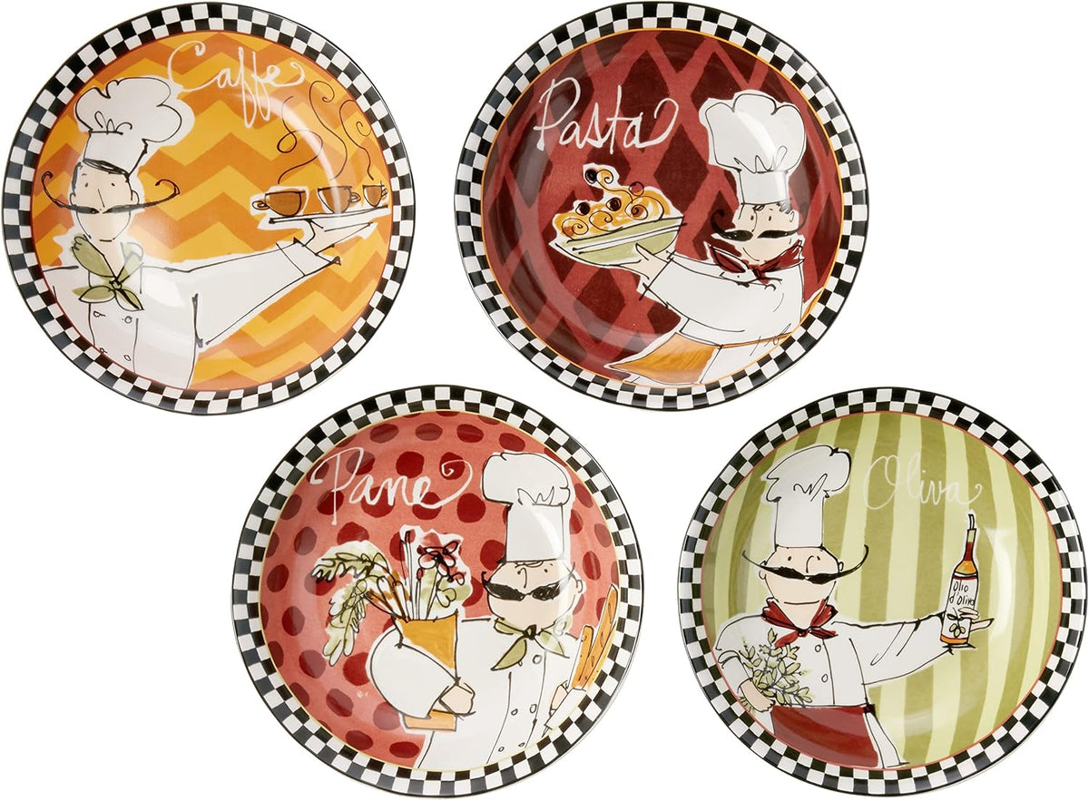 Certified International Corp Certified International Chefs on the Go Pasta Set, Multicolored, 5 Piece
